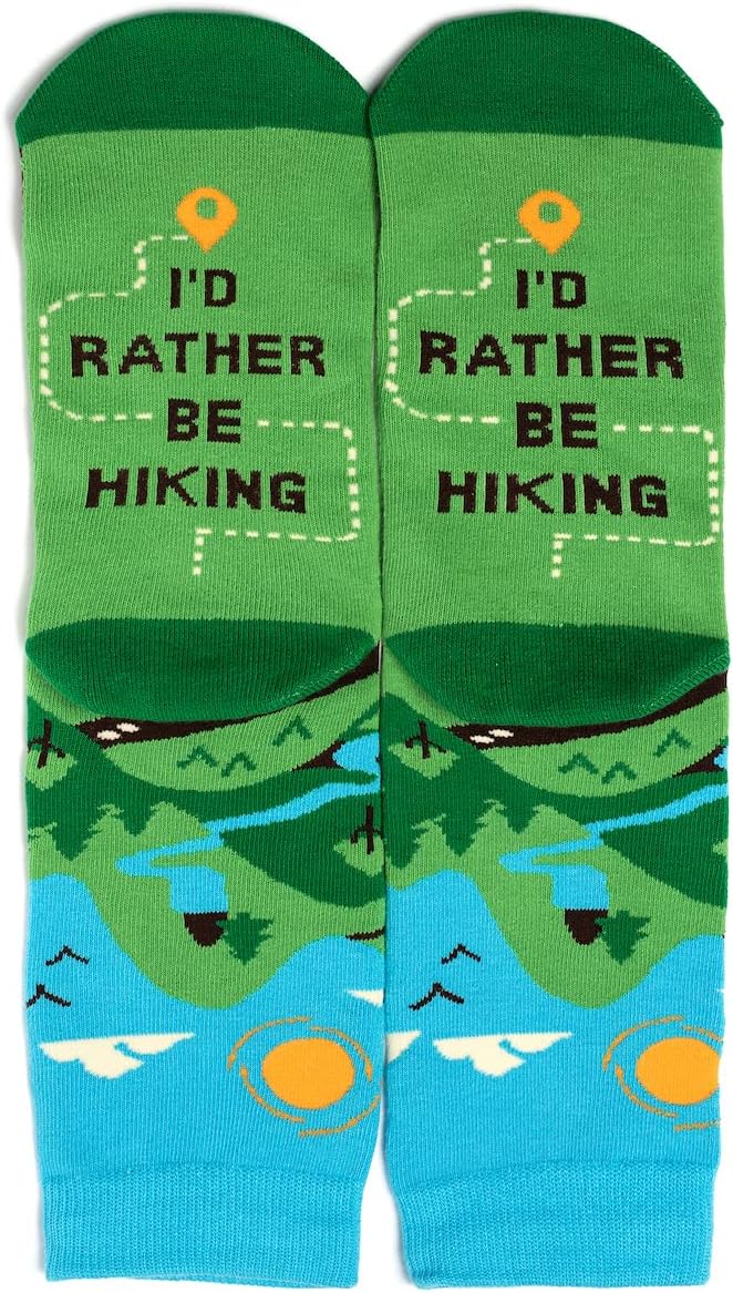 Lavley Outdoors Socks - Hiking and camping gifts for men and women - Great for nature lovers - Holiday or birthday gift - Image 4